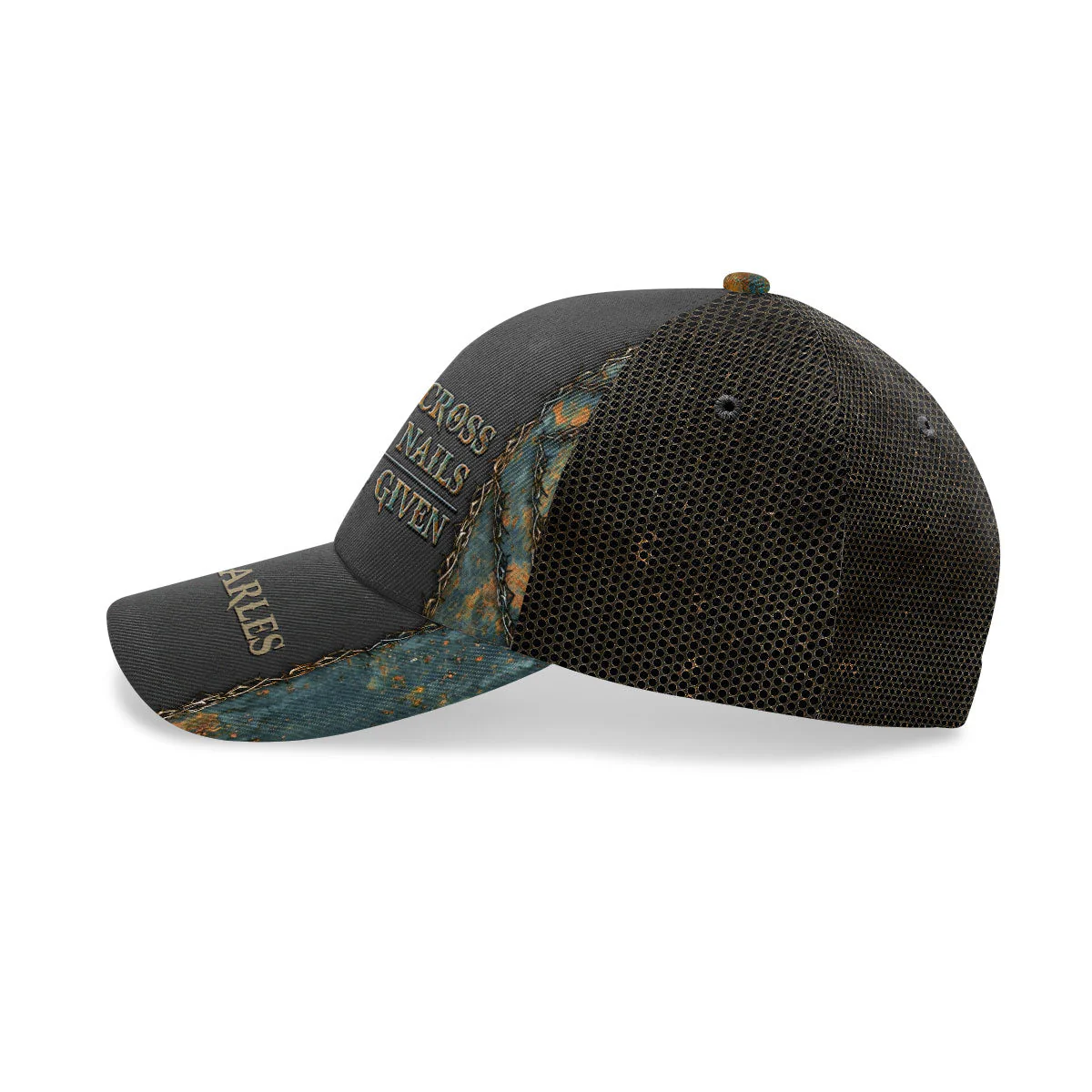 1 Cross 3 Nails 4 Given - Personalized Classic Cap - Thoughtful Gift For Christians - NH96 - Image 3