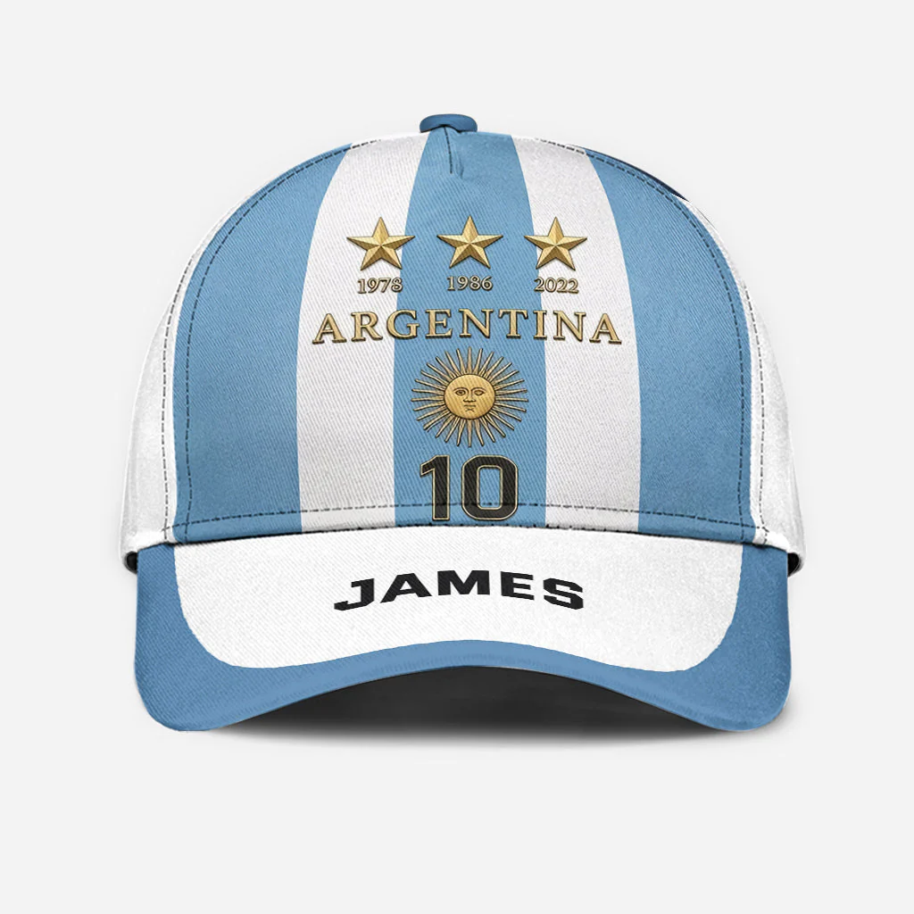 2026 Argentina Global Football Championship - Personalized Classic Cap - Gift For Football Lovers, Sport Fans - Image 3