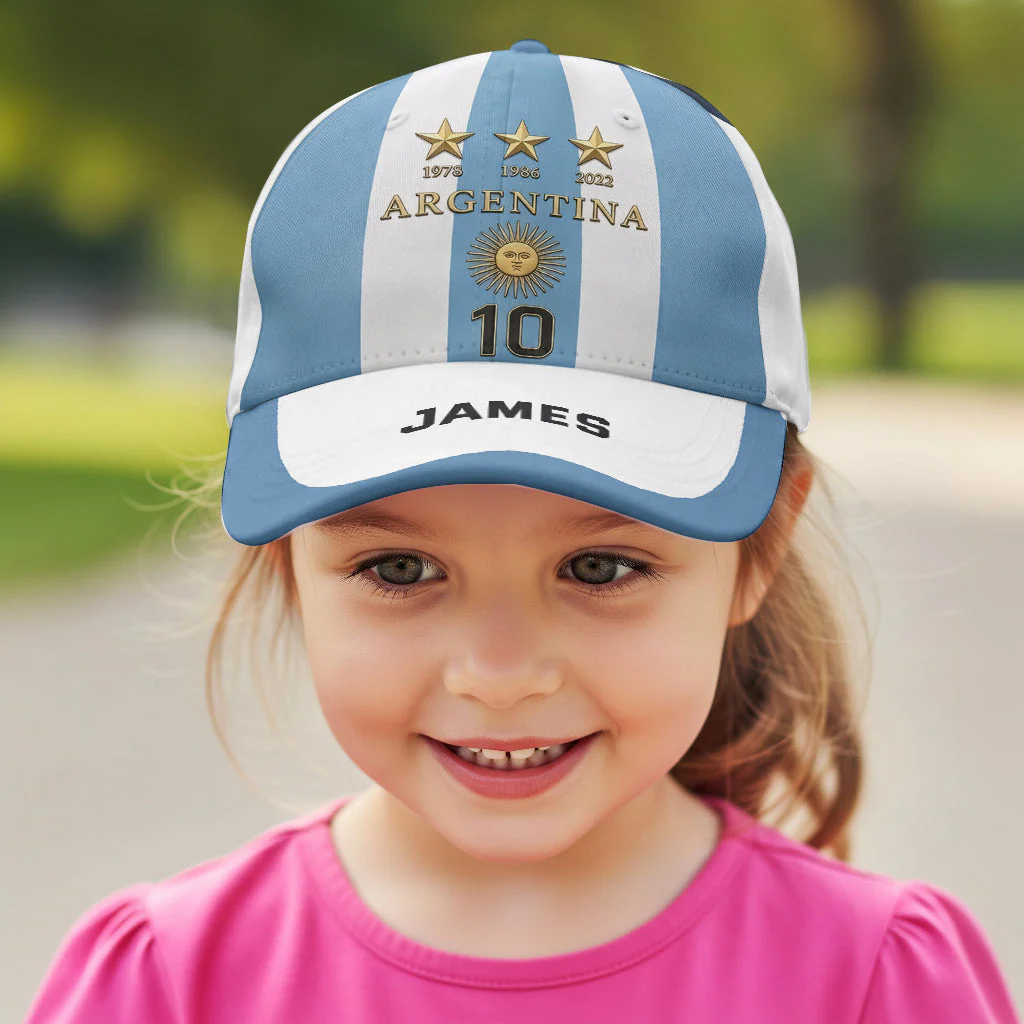 2026 Argentina Global Football Championship - Personalized Classic Cap - Gift For Football Lovers, Sport Fans - Image 8