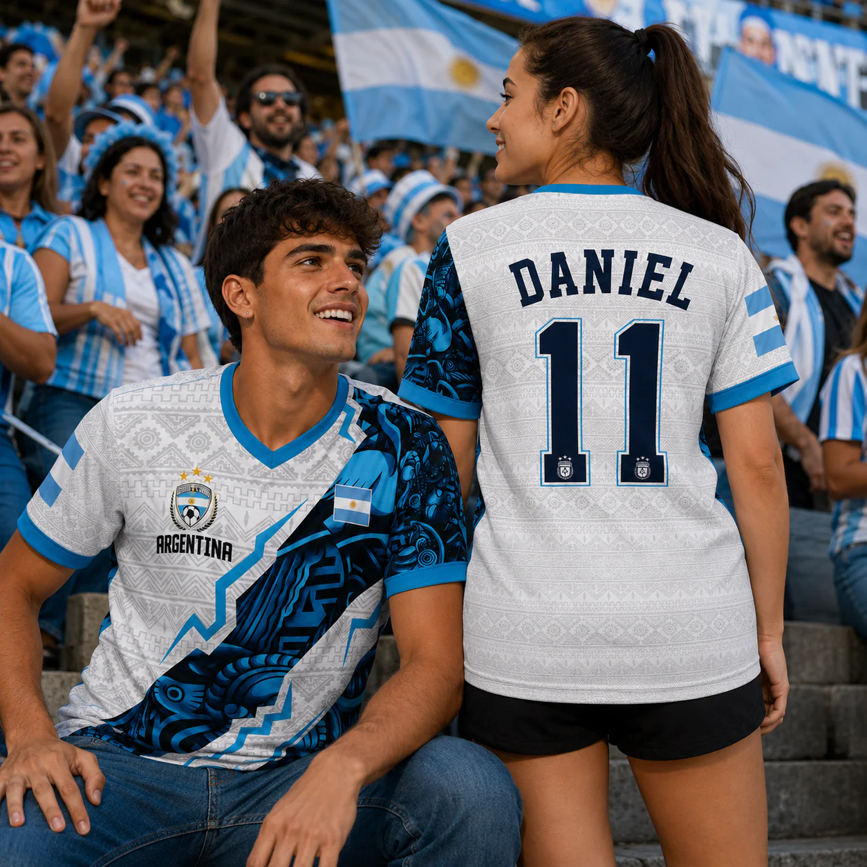 2026 Argentina Tango Football Champion - Personalized Soccer Jersey - Gift For Football Lovers, Sport Fans - Image 3