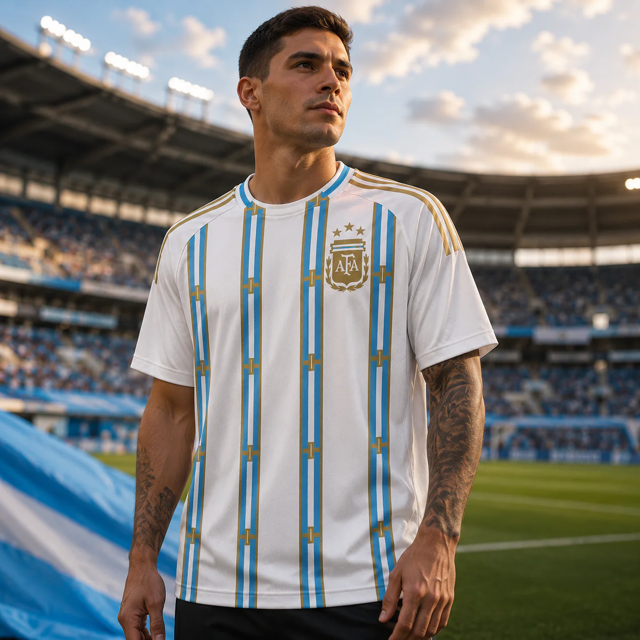 2026 Argentina World Football Champion - Personalized Soccer Jersey - Gift For Football Lovers, Sport Fans