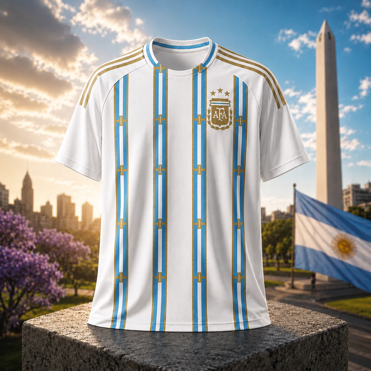 2026 Argentina World Football Champion - Personalized Soccer Jersey - Gift For Football Lovers, Sport Fans - Image 4