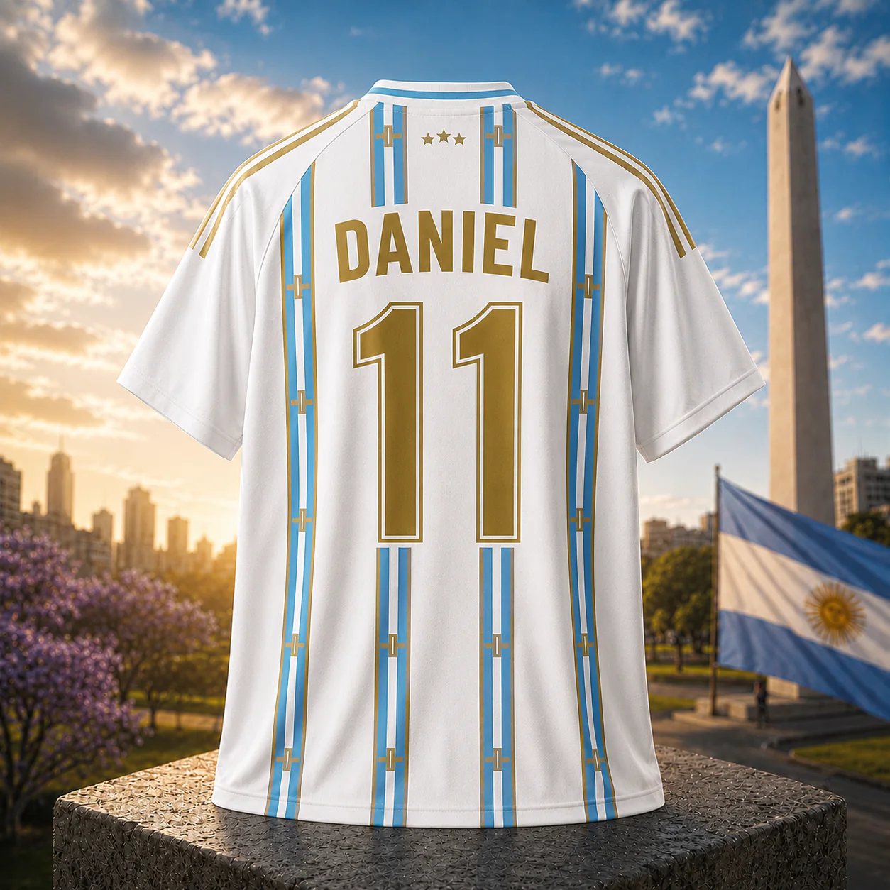 2026 Argentina World Football Champion - Personalized Soccer Jersey - Gift For Football Lovers, Sport Fans - Image 5
