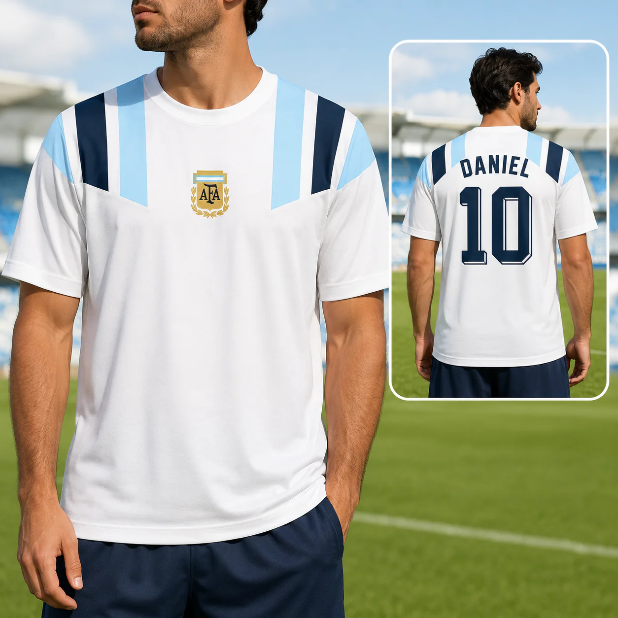 2026 Argentina World Football Championship - Personalized Soccer Jersey - Gift For Football Lovers, Sport Fans