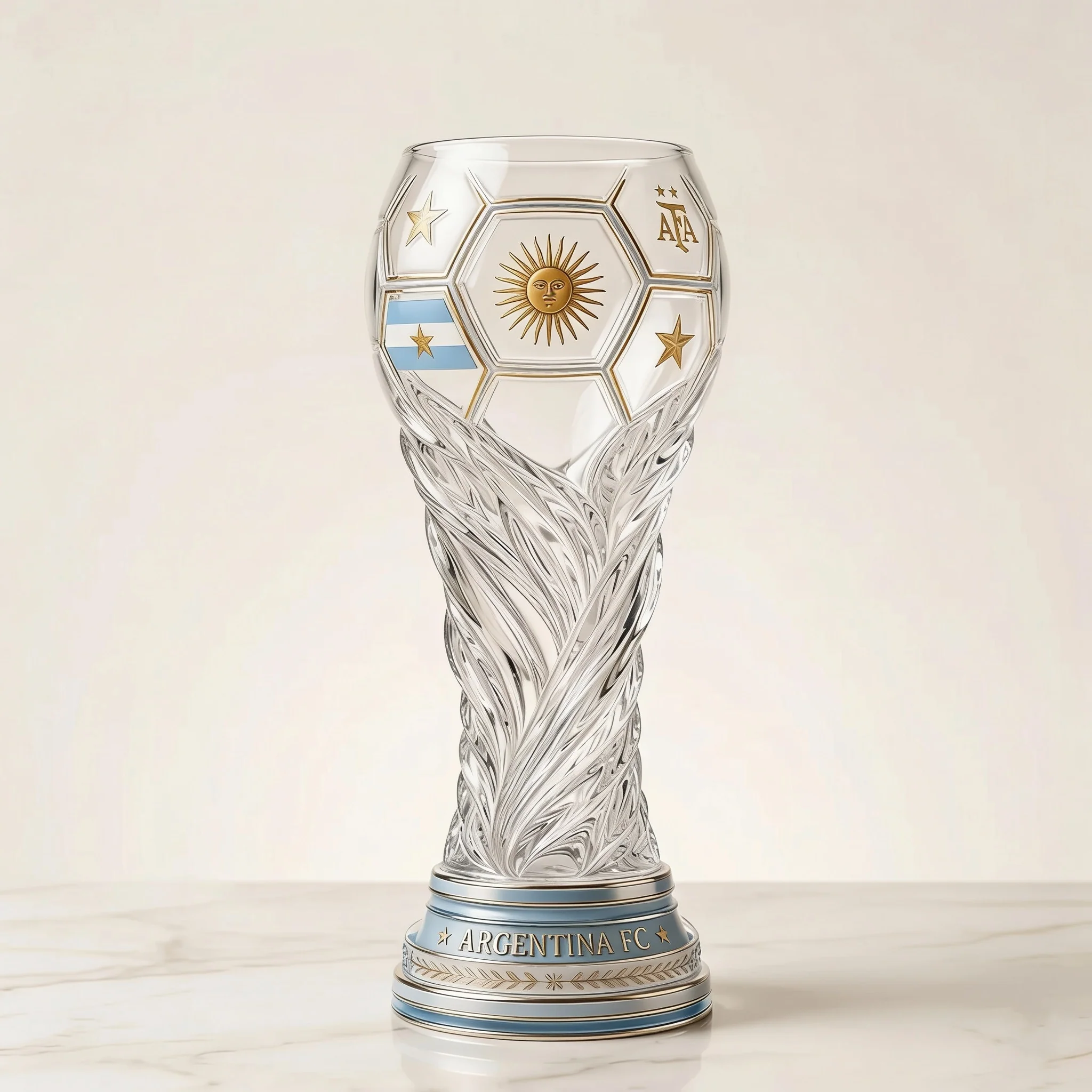 2026 Argentina World Football Championship - Trophy Beer Glass - Gift For Football Lovers, Sport Fans - Image 6