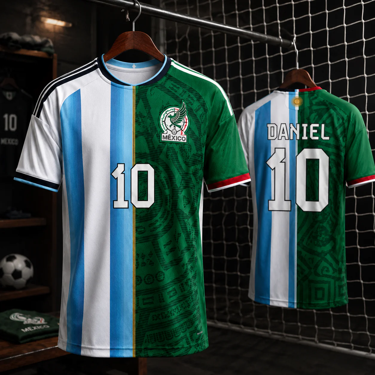 2026 Argentina x Mexico Football Champion - Personalized Soccer Jersey - Gift For Football Lovers, Sport Fans - Image 4