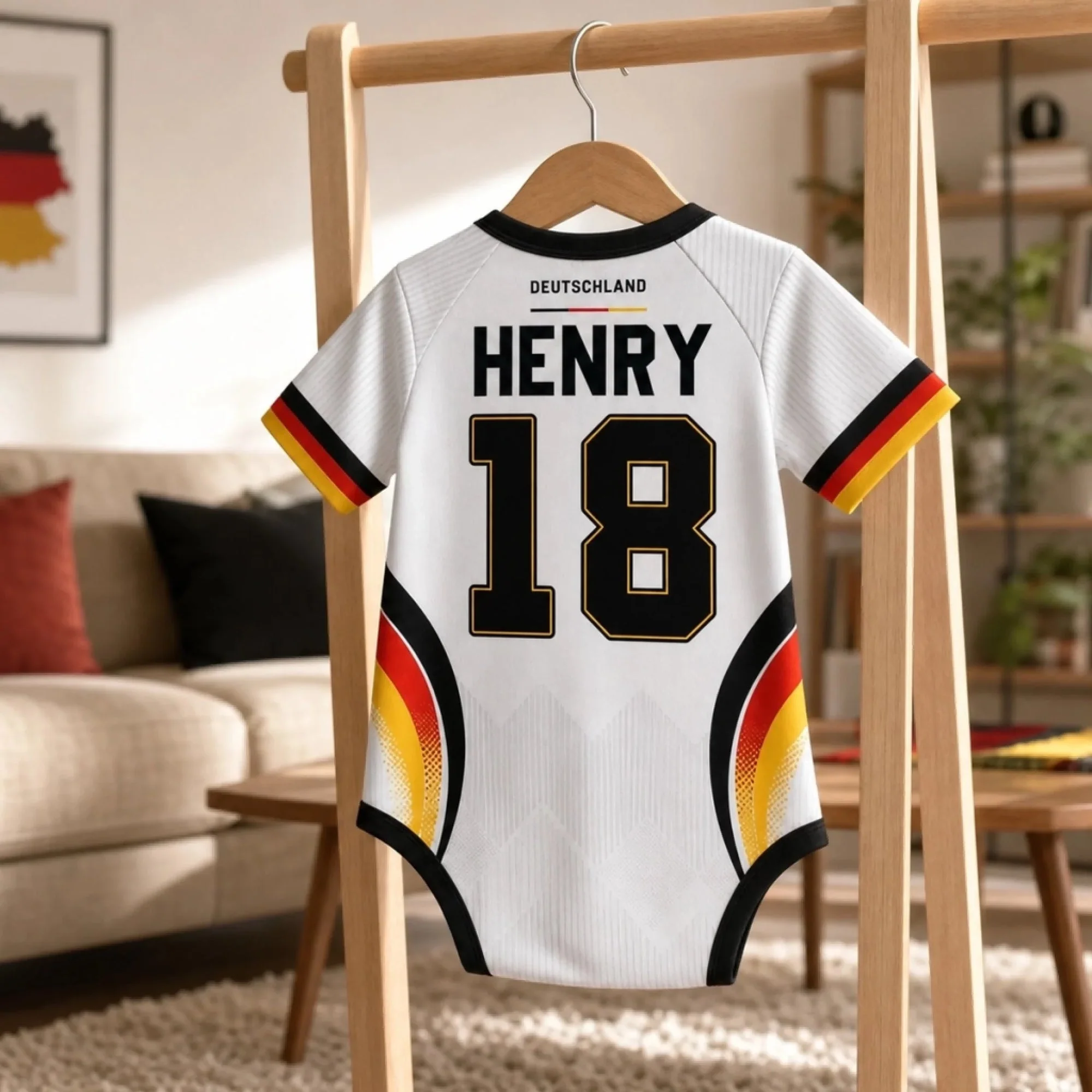 2026 France Little Football Star - Personalized Baby Jersey Bodysuit - Gift For New Moms, New Dads, Soccer Lovers - Image 4