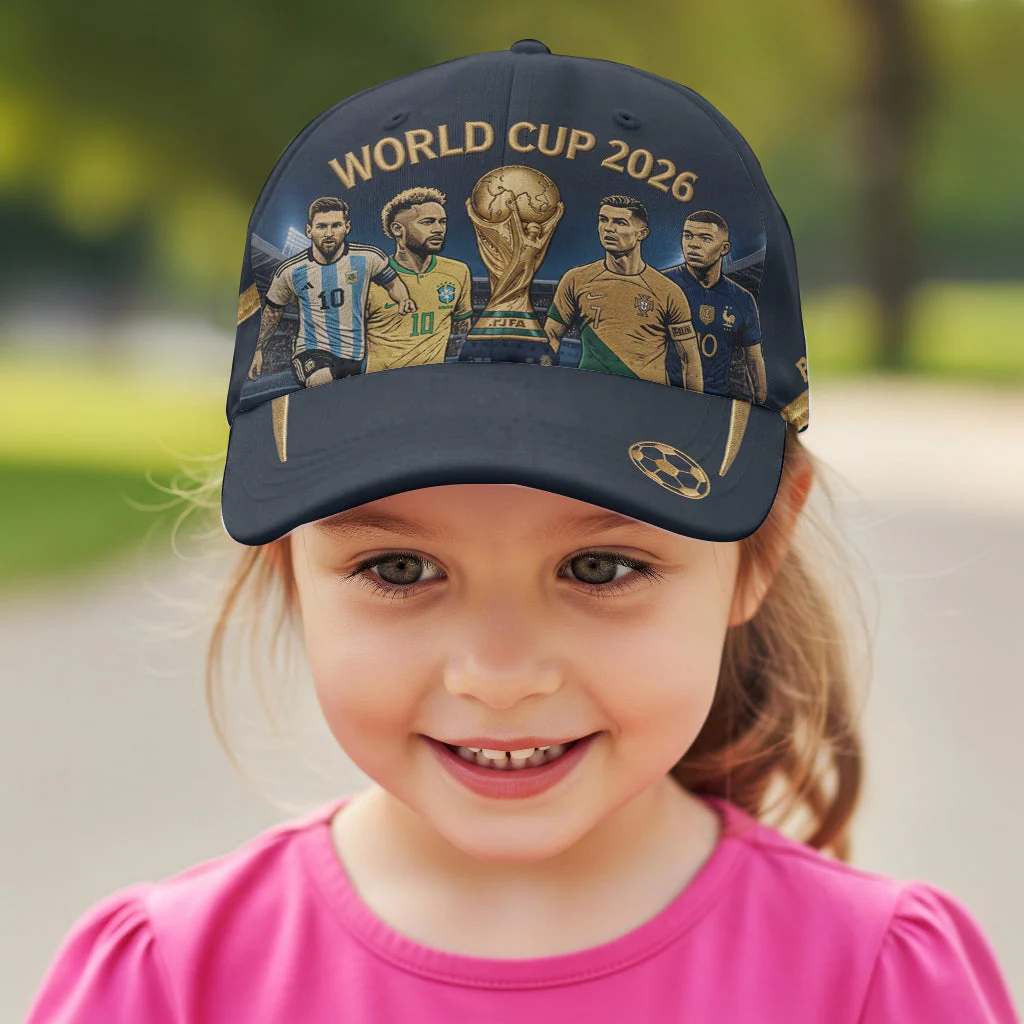 2026 Global Football Star Champion - Personalized Classic Cap - Gift For Football Lovers, Sport Fans - Image 8