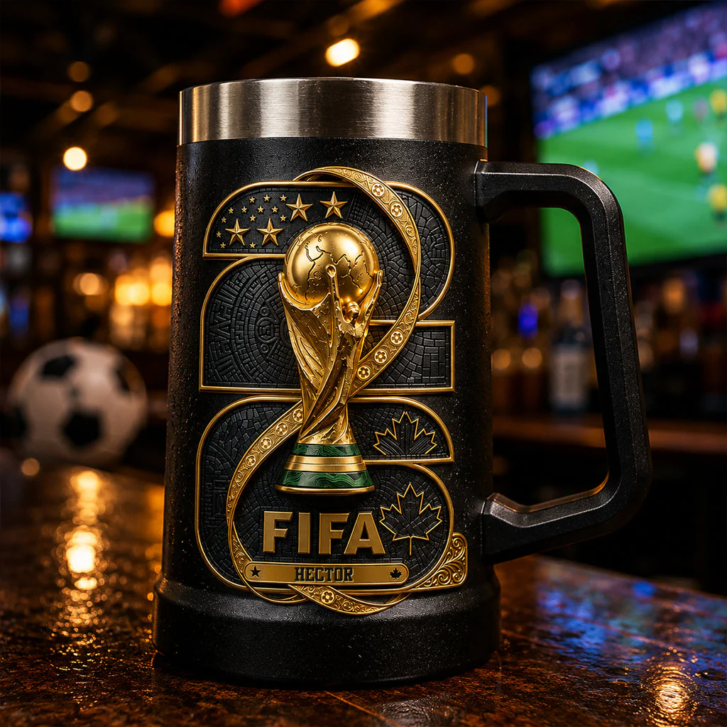 2026 Global Soccer Championship - Personalized Beer Stein - Gift For Football Lovers, Sport Fans