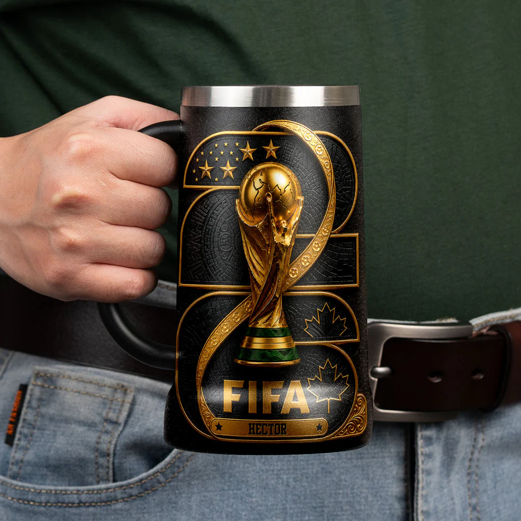 2026 Global Soccer Championship - Personalized Beer Stein - Gift For Football Lovers, Sport Fans - Image 3