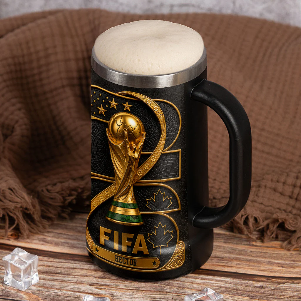 2026 Global Soccer Championship - Personalized Beer Stein - Gift For Football Lovers, Sport Fans - Image 4