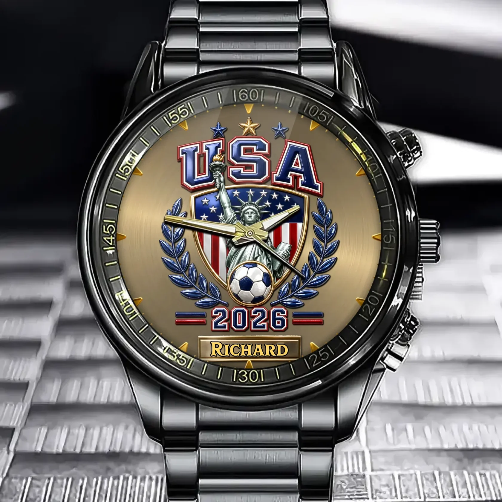 2026 Global Soccer Championship - Personalized Hand Watch - Gift For Football Lovers, Sport Fans