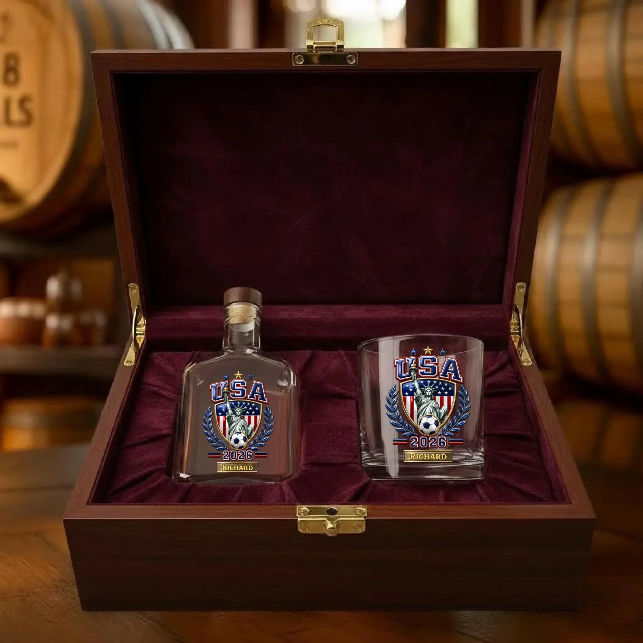 2026 Global Soccer Championship - Personalized Whiskey Glass - Gift For Football Lovers, Soccer Fans - Image 7