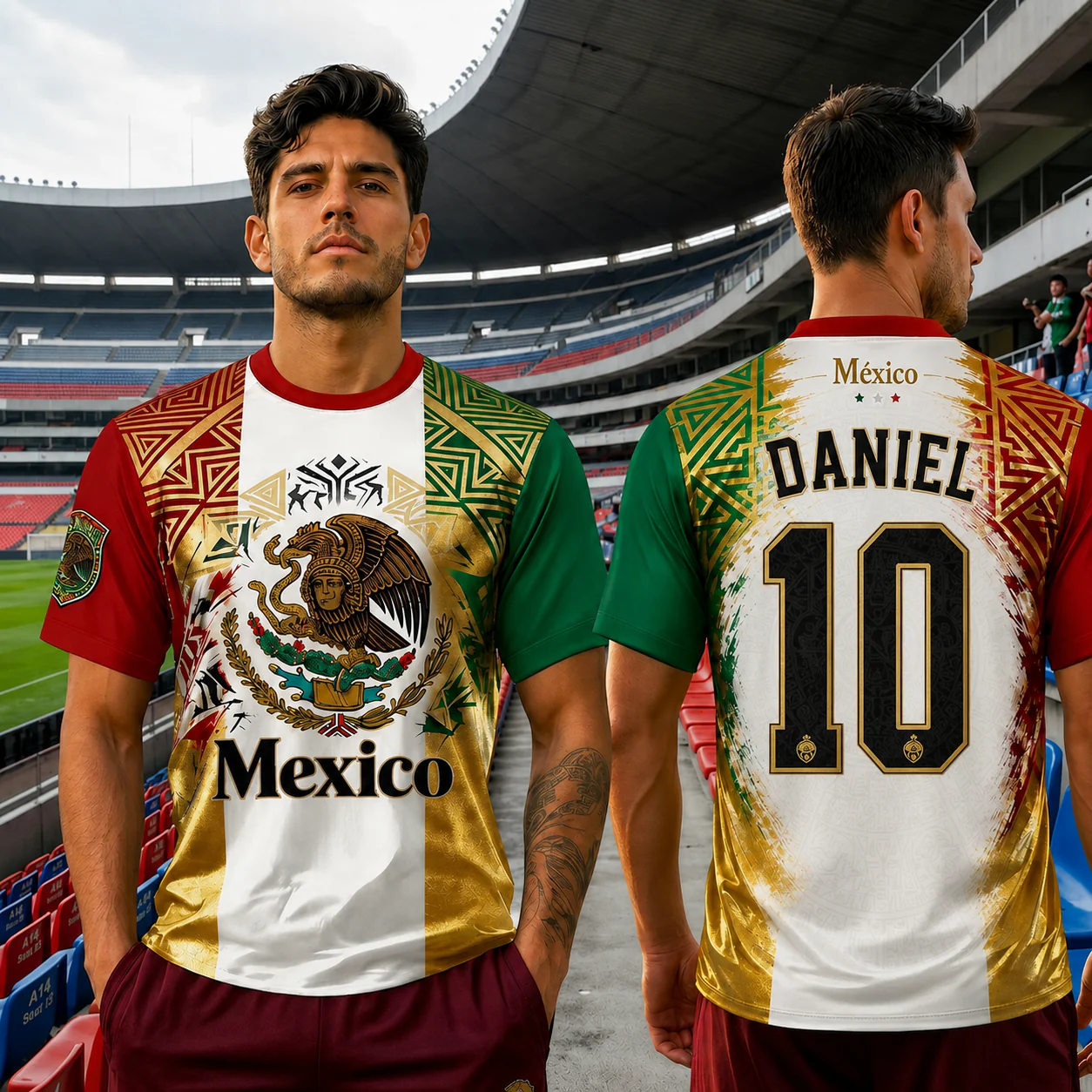2026 Mexico El Tri Football Team - Personalized Soccer Jersey - Gift For Football Lovers, Sport Fans - Image 2