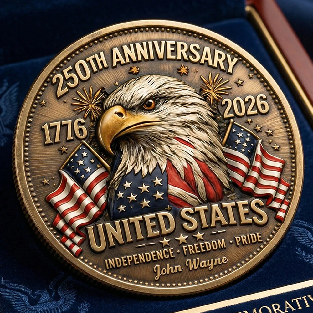 250 Years Of Pride - Personalized Commemorative Coin - Gift For Patriotic | HN02