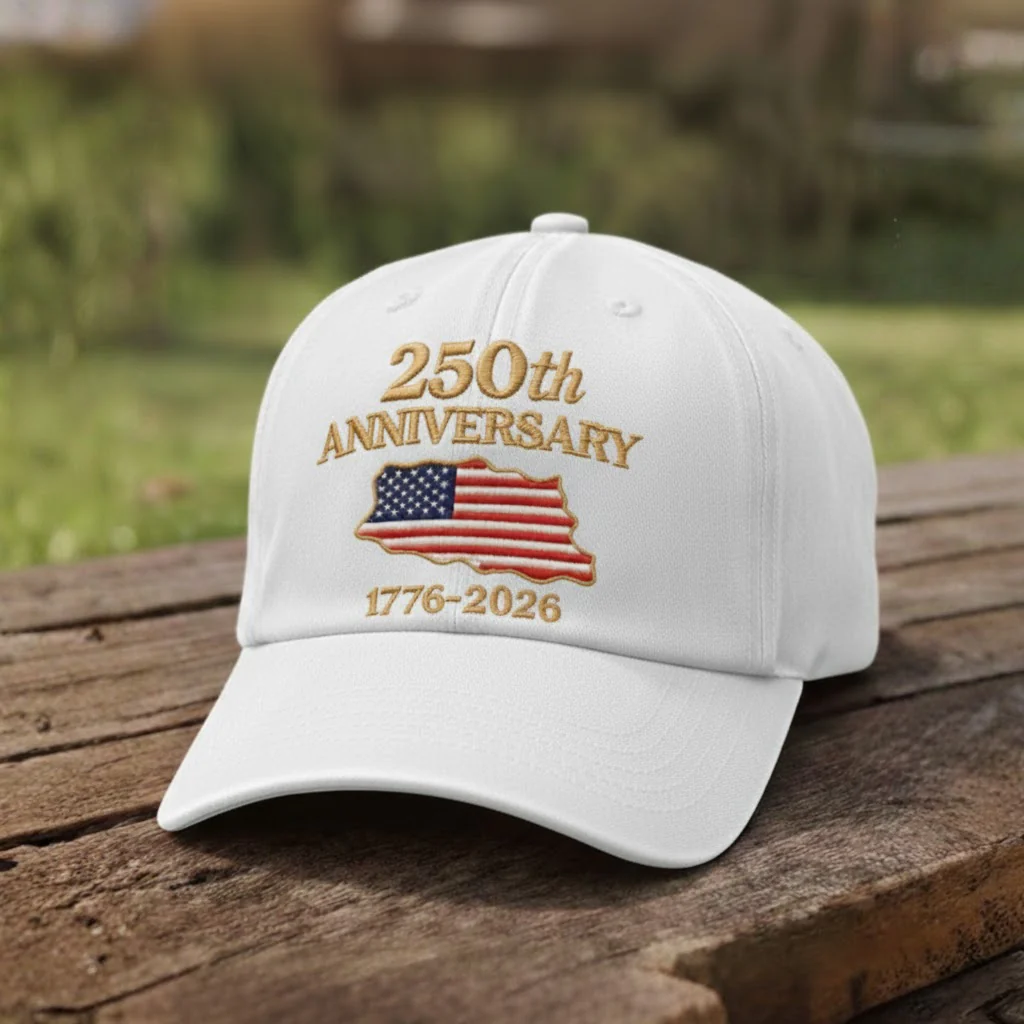 250th Anniversary 1776-2026 -Embroidered Cap - Gift For Patriotic HN02 - Image 5