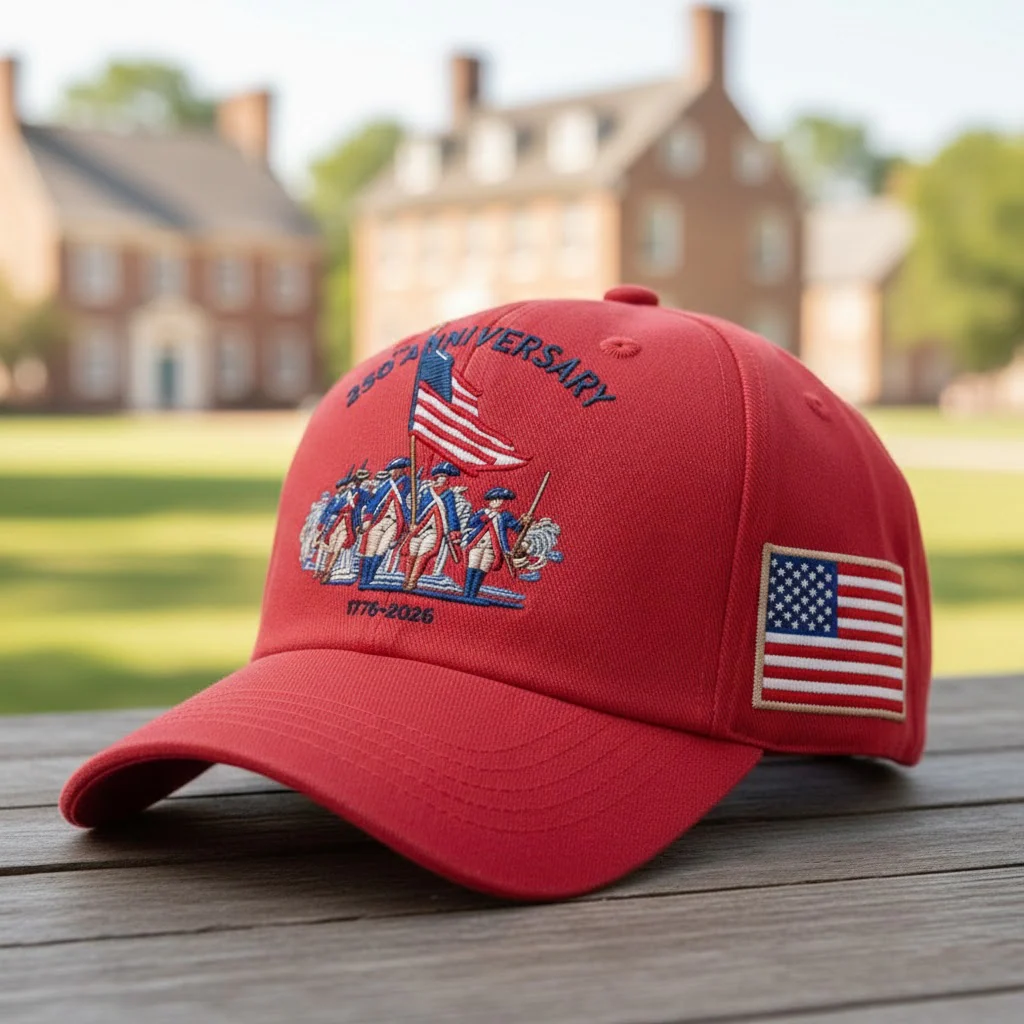 250th Anniversary 1976-2026 - Embroidered Cap - Gift For Patriotic HN02 - Image 2