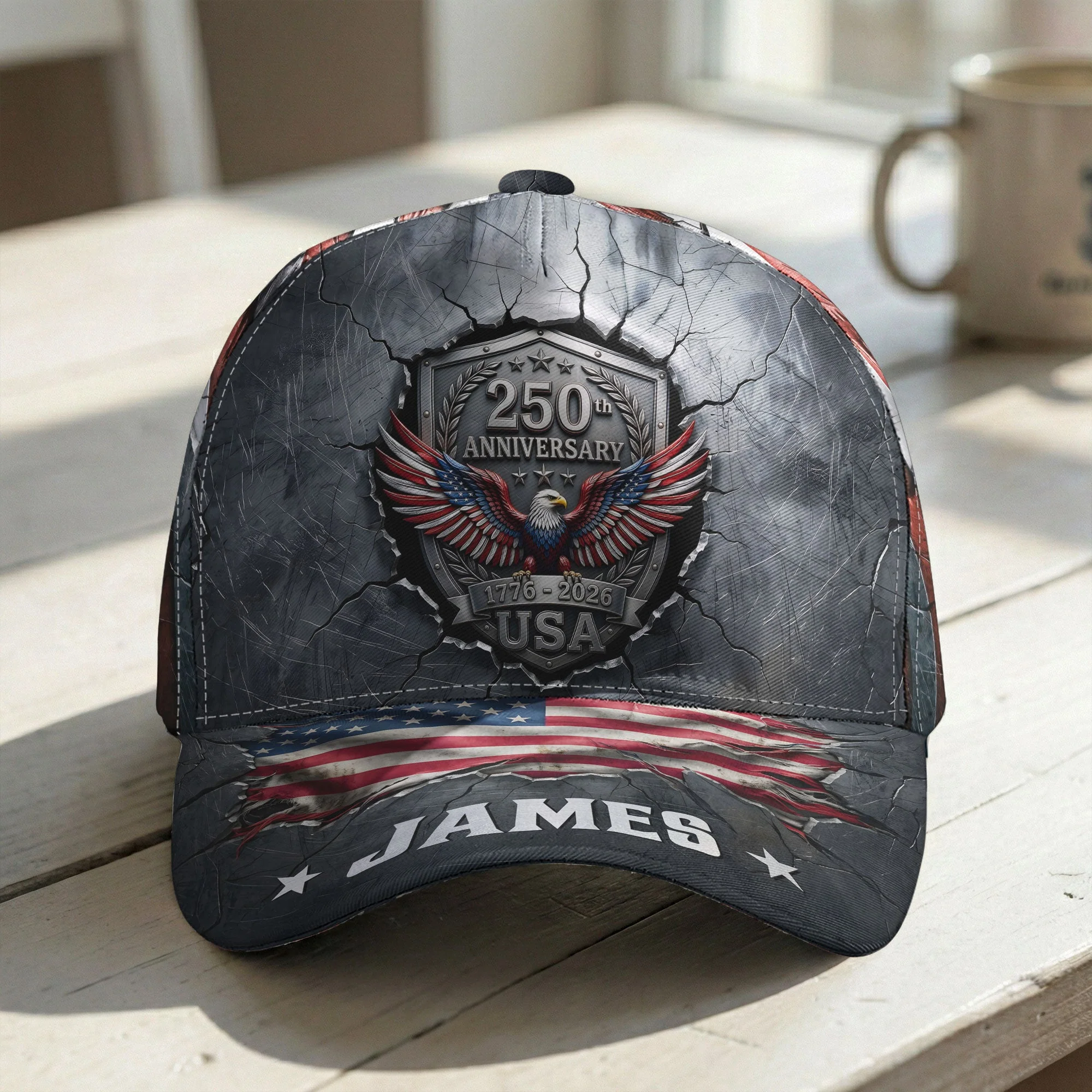 250th Anniversary United States Of America - Personalized Classic Cap