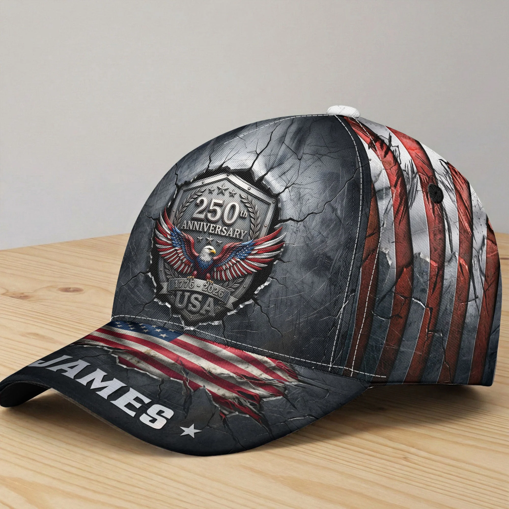 250th Anniversary United States Of America - Personalized Classic Cap - Image 2