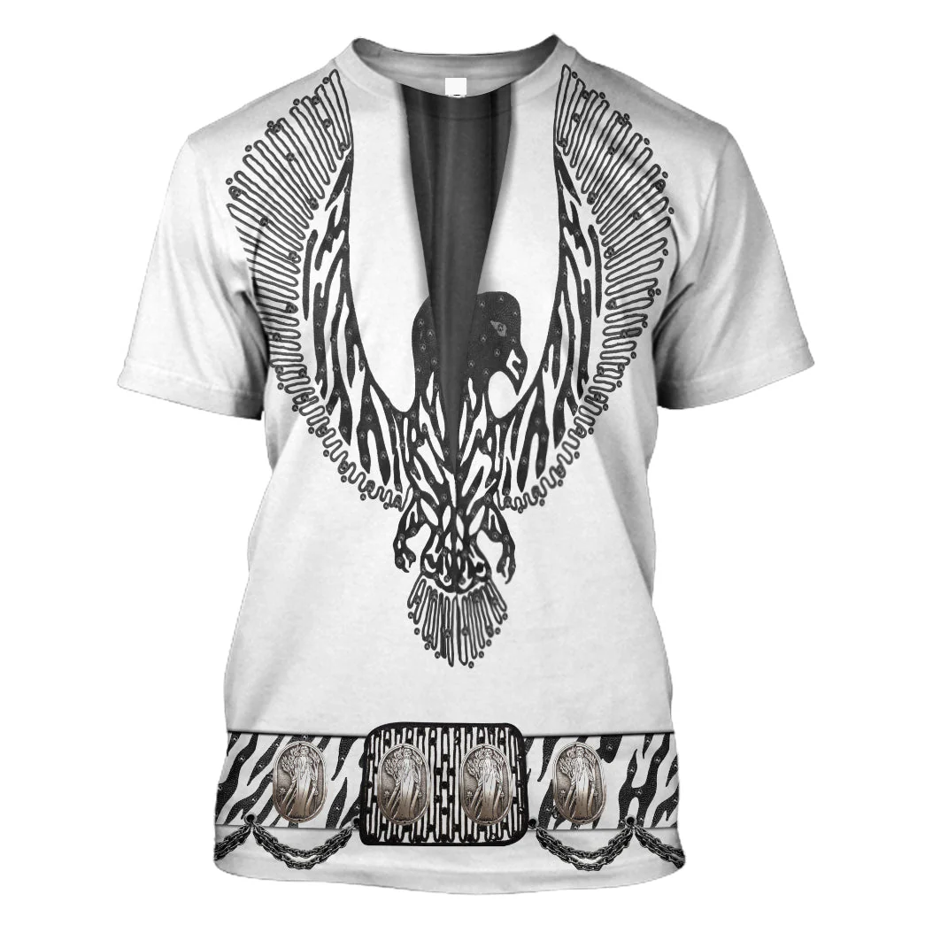 Costume 3D ELV PRL Black Phoenix Jumpsuit Costume T-shirt