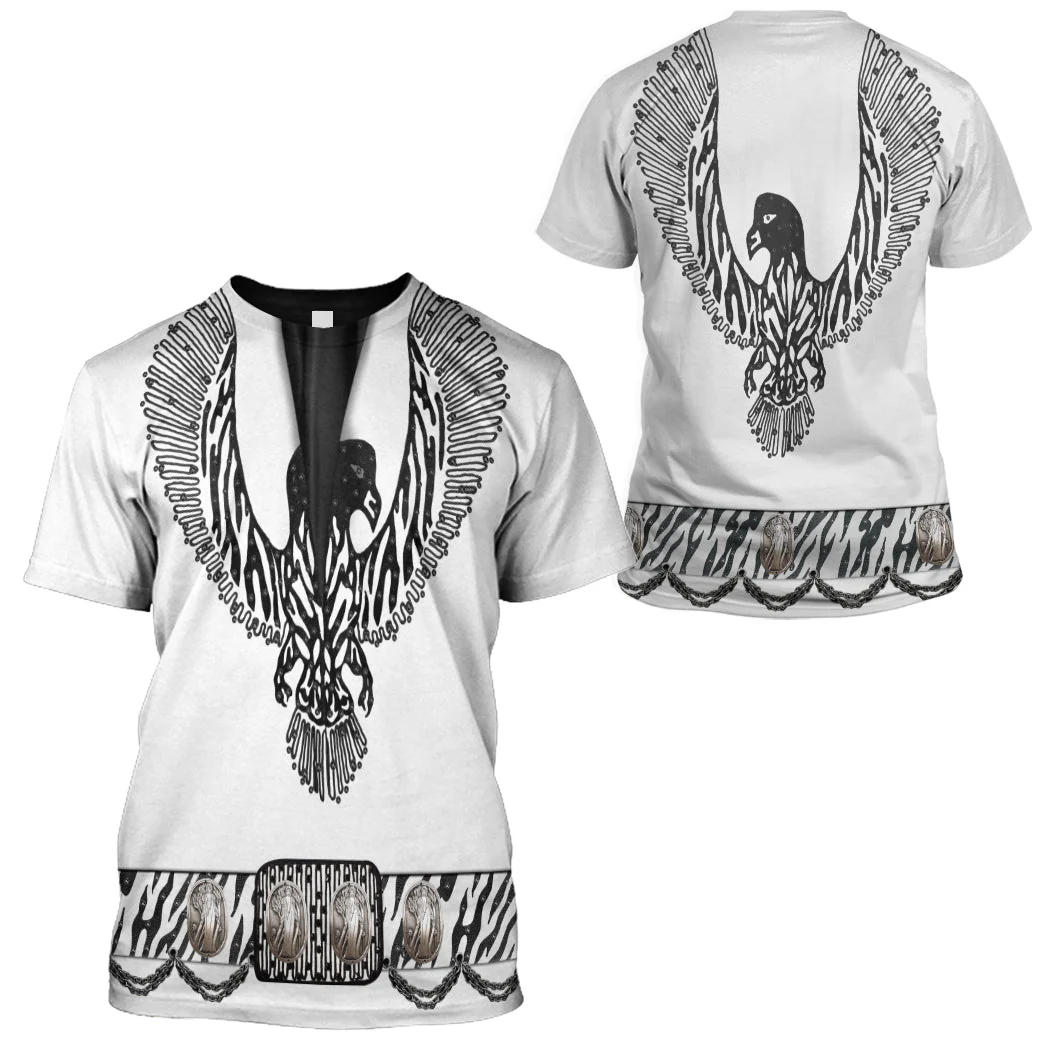 Costume 3D ELV PRL Black Phoenix Jumpsuit Costume T-shirt - Image 2