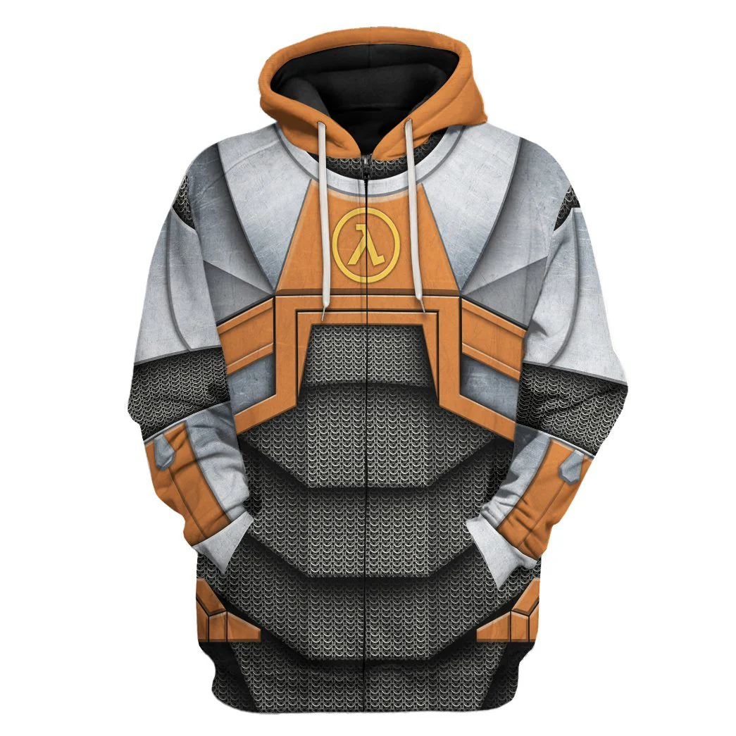 Half Life Dr Gordon Freeman Hoodie For Men & Women - Image 2