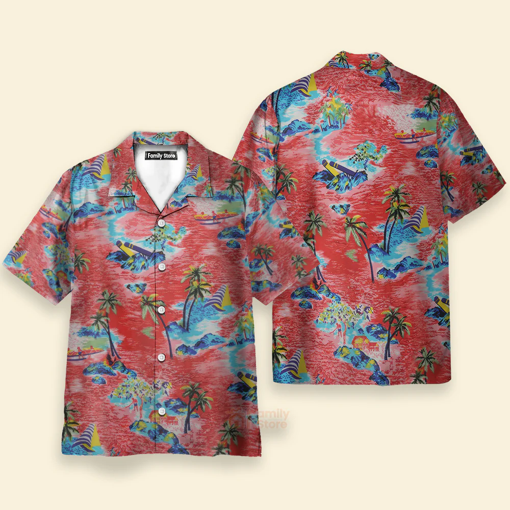 True Romance Clarence Worley Vintage Hawaiian Shirt - Image 3