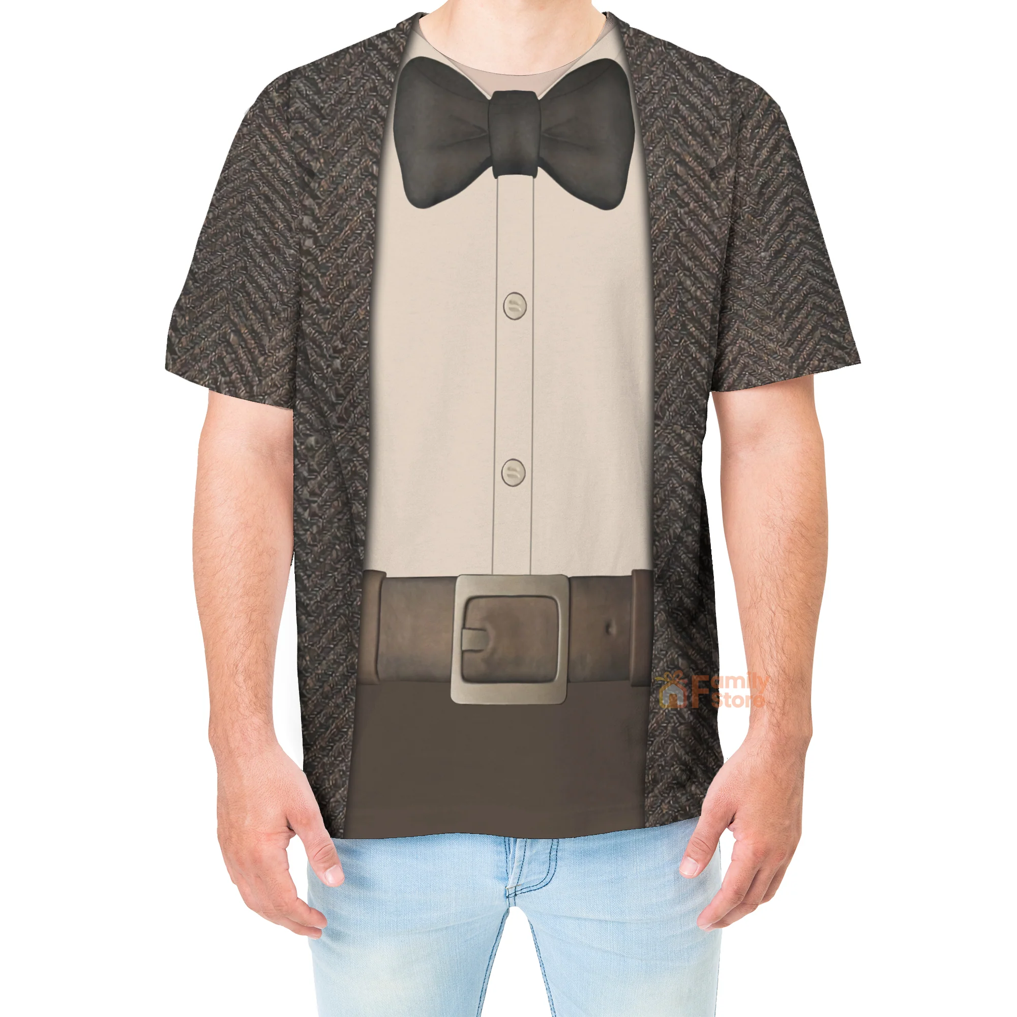 UP Carl Fredricksen Costume T-Shirts For Men - Image 4