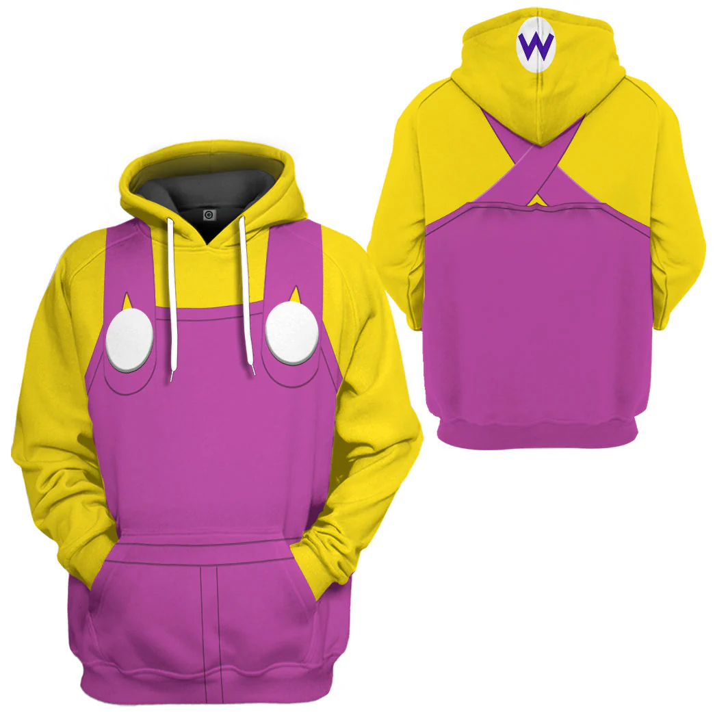 Wario Hoodie For Men & Women - Image 3