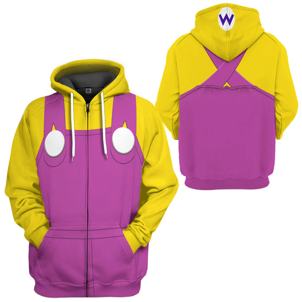 Wario Hoodie For Men & Women - Image 4