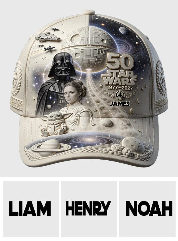50th Anniversary Celebration Outta Space - Personalized Classic Cap - Gift For Movie Fans - Stwa - Image 11