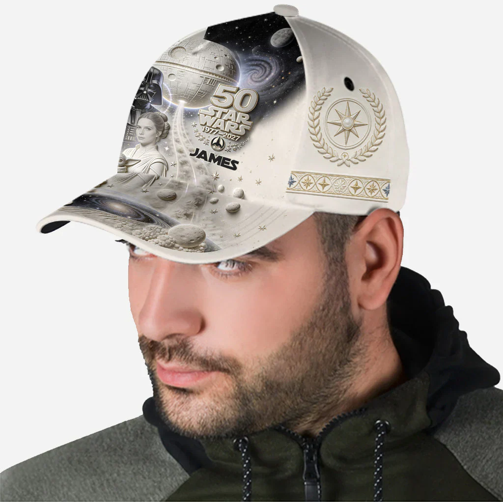 50th Anniversary Celebration Outta Space - Personalized Classic Cap - Gift For Movie Fans - Stwa - Image 6