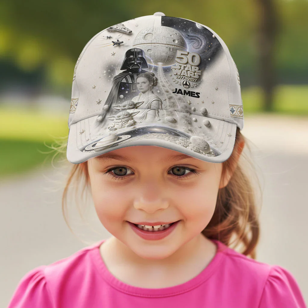 50th Anniversary Celebration Outta Space - Personalized Classic Cap - Gift For Movie Fans - Stwa - Image 8