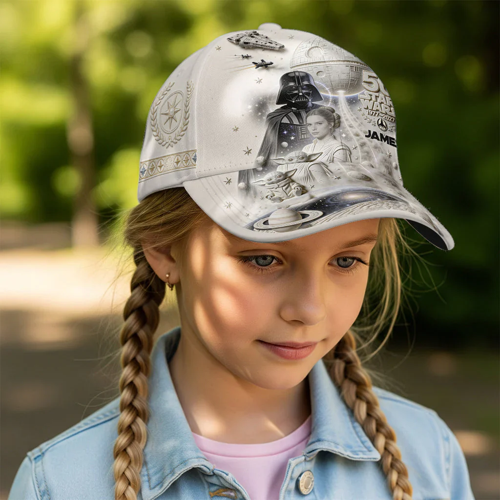 50th Anniversary Celebration Outta Space - Personalized Classic Cap - Gift For Movie Fans - Stwa - Image 9