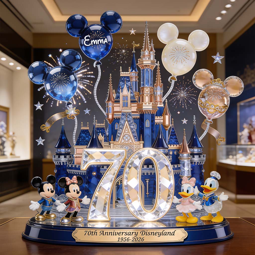 70th Anniversary Of Magic Land - Personalized Acrylic Plaque - DSNY
