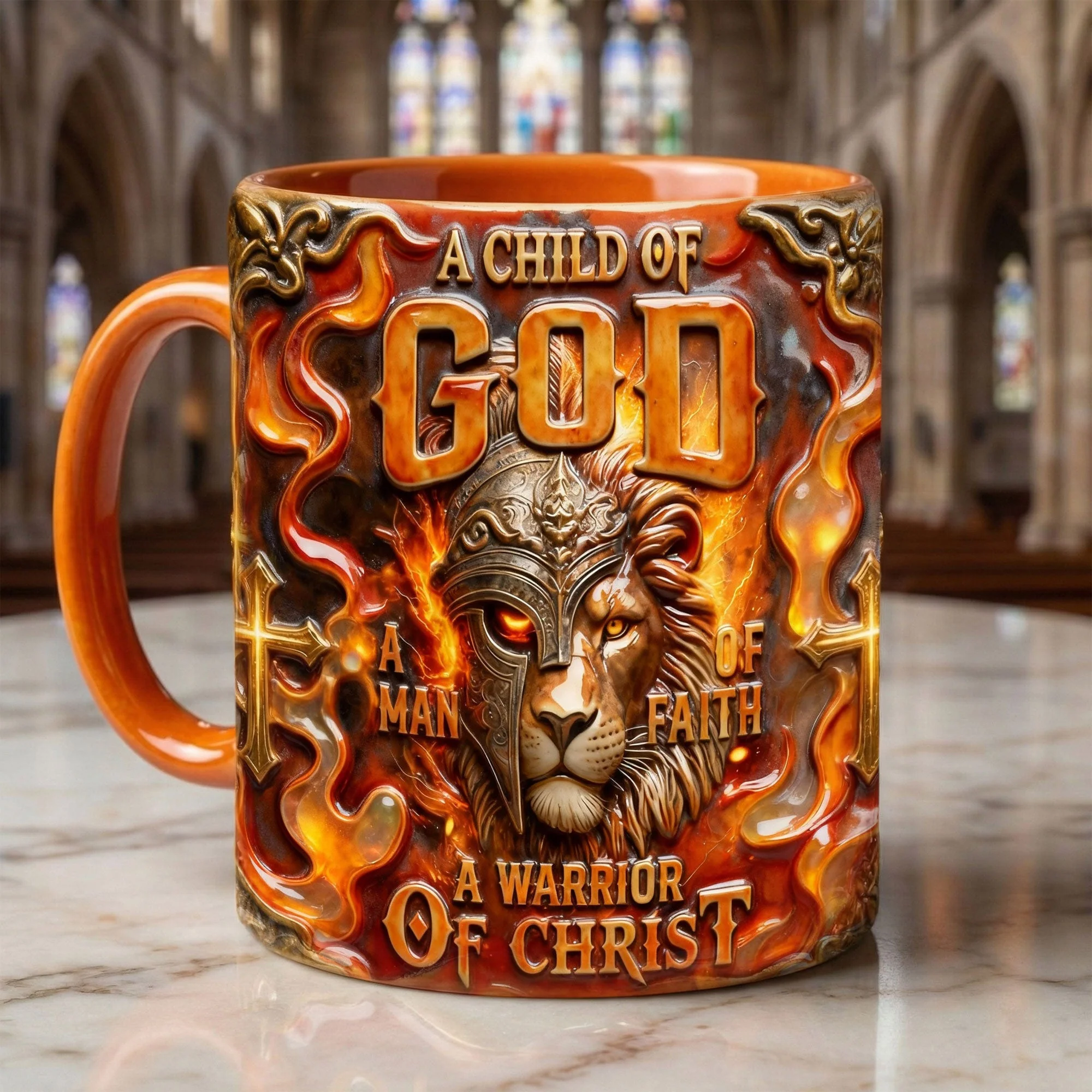A Child Of God - Personalized Accent Mug - Gift For Christians HH01