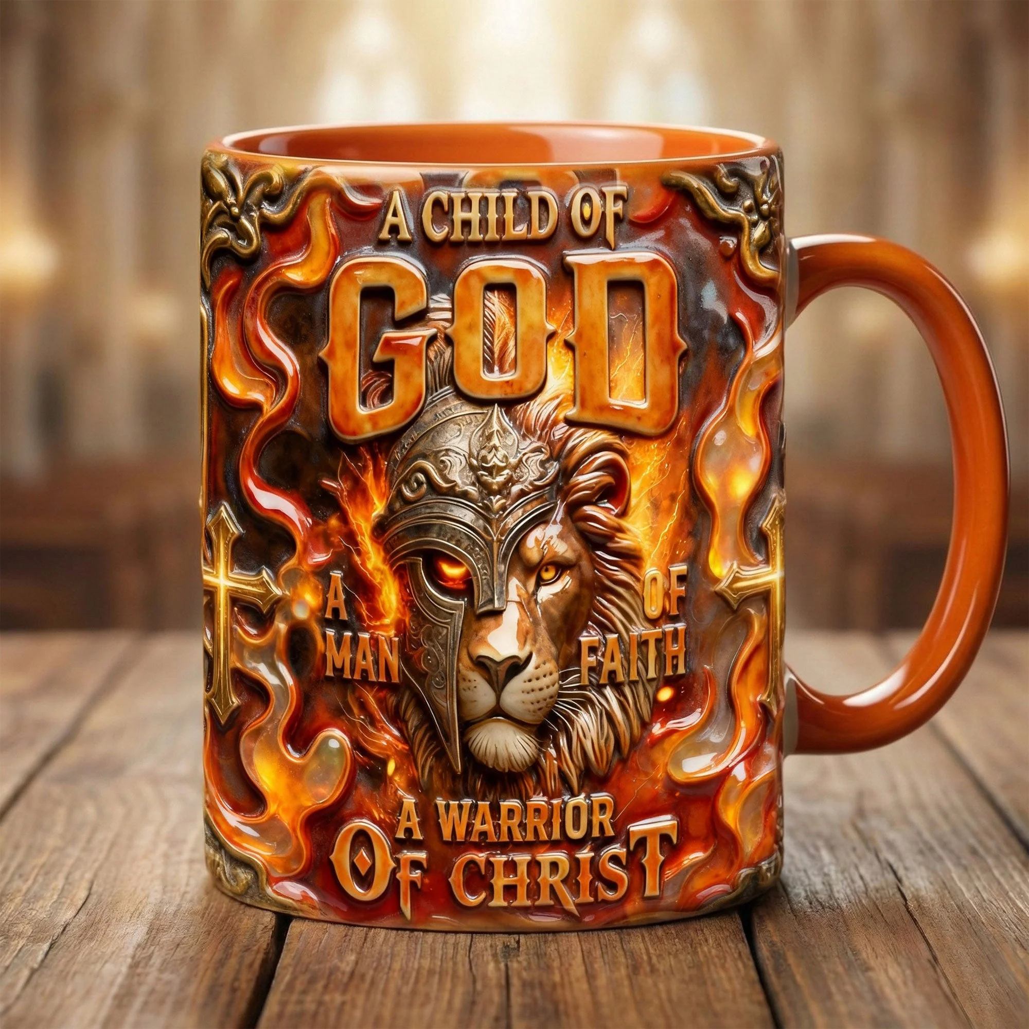 A Child Of God - Personalized Accent Mug - Gift For Christians HH01 - Image 2