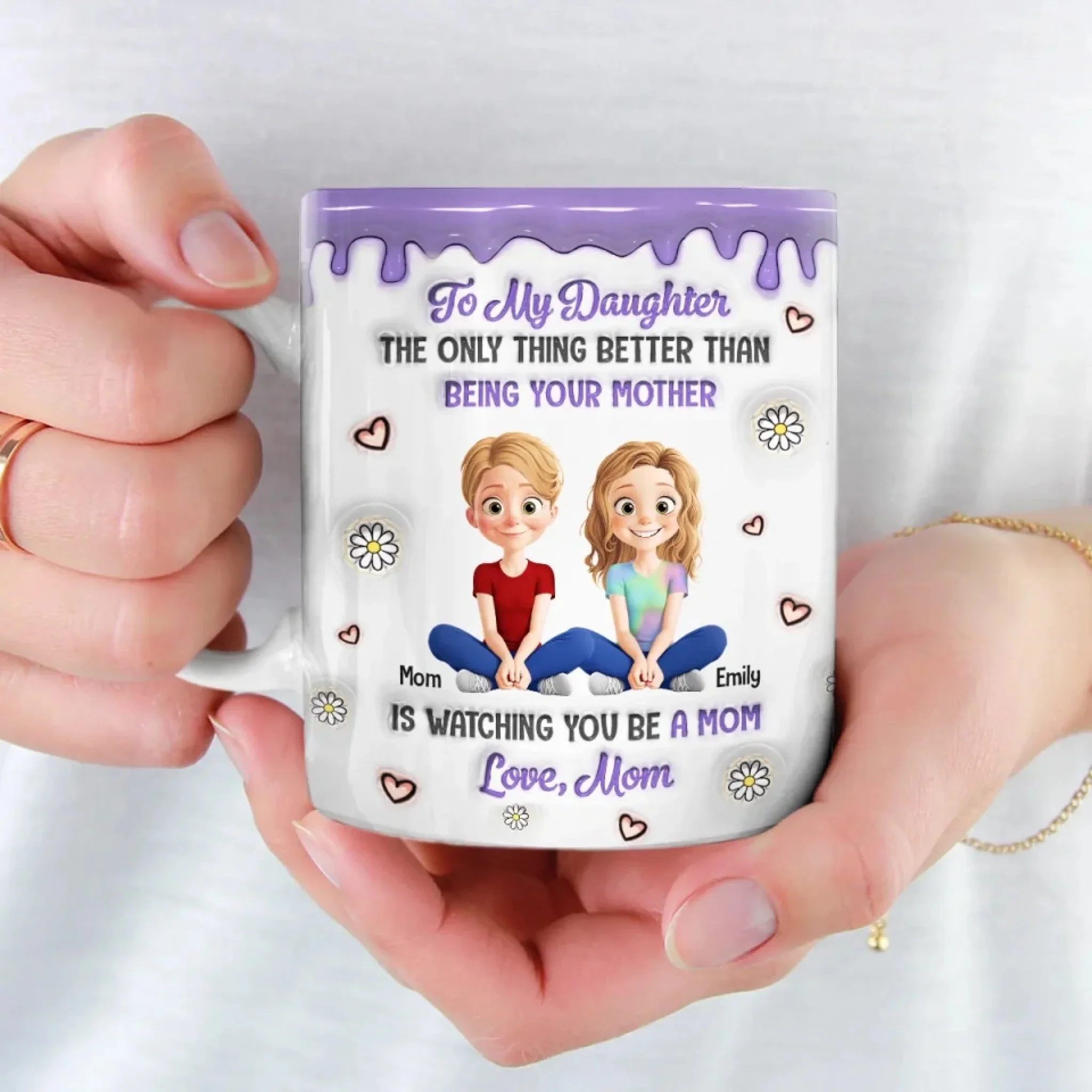 A Mother’s Love Knows No Bounds - Personalized Mug - Gift For Mom, Mother's Day | GR25.Ver2 HN02 - Image 4