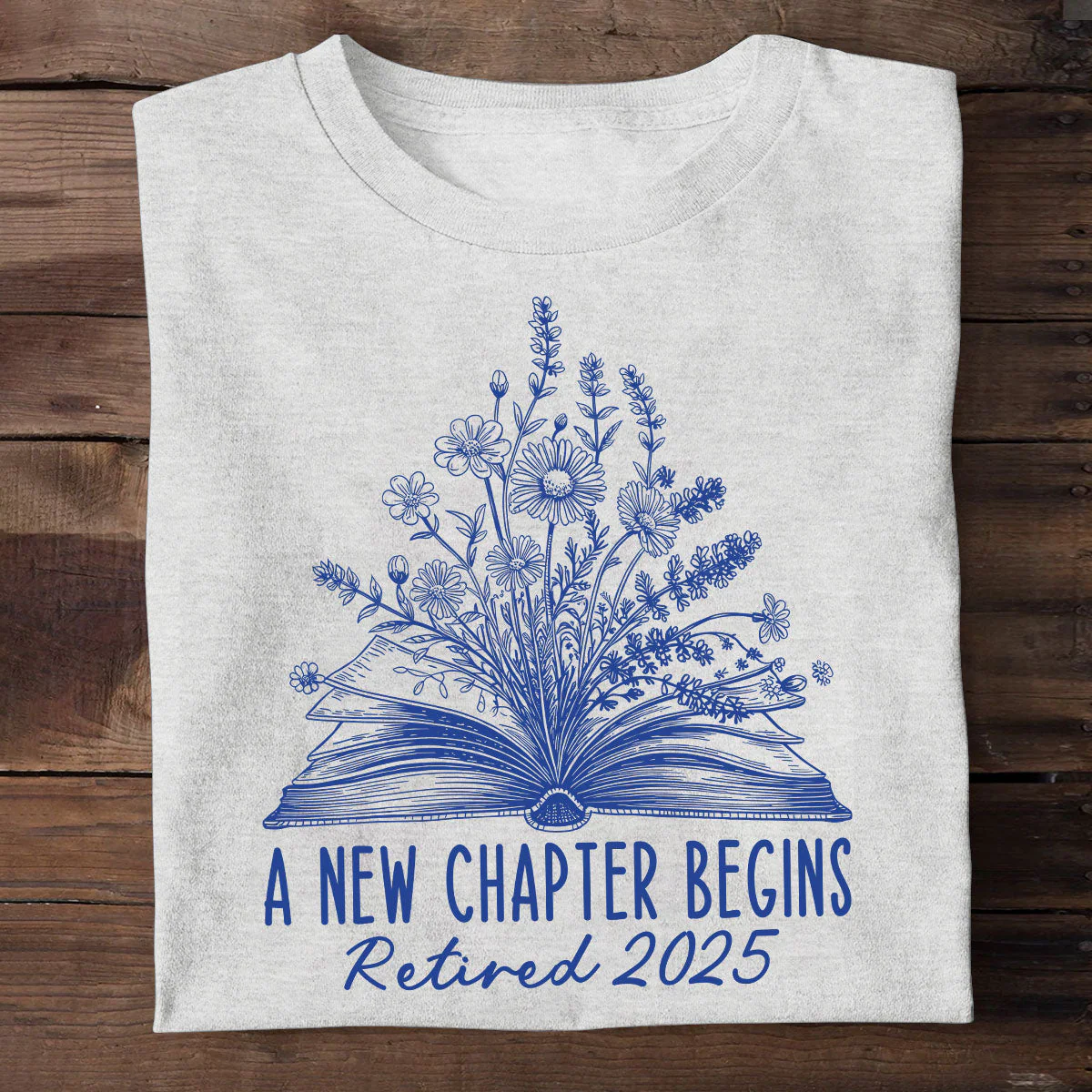 A New Chapter Begins - Personalized T-shirt - Gift For Book Lover, Reader, Her HH01