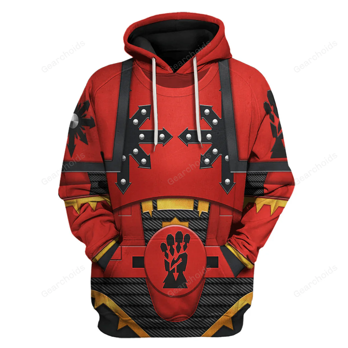 A Red Corsairs Heretic Astartes - Costume Cosplay Hoodie Sweatshirt Sweatpants CSWRH118 - Image 2