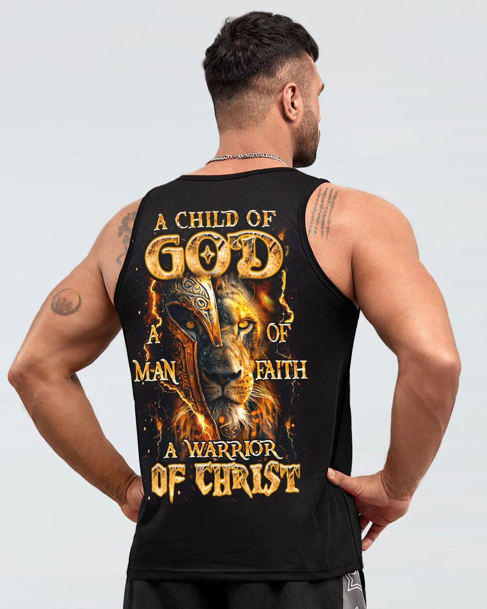 A Warrior Of Christ Lion Men's All Over Print Shirt - Yhhn0702251 - Image 14