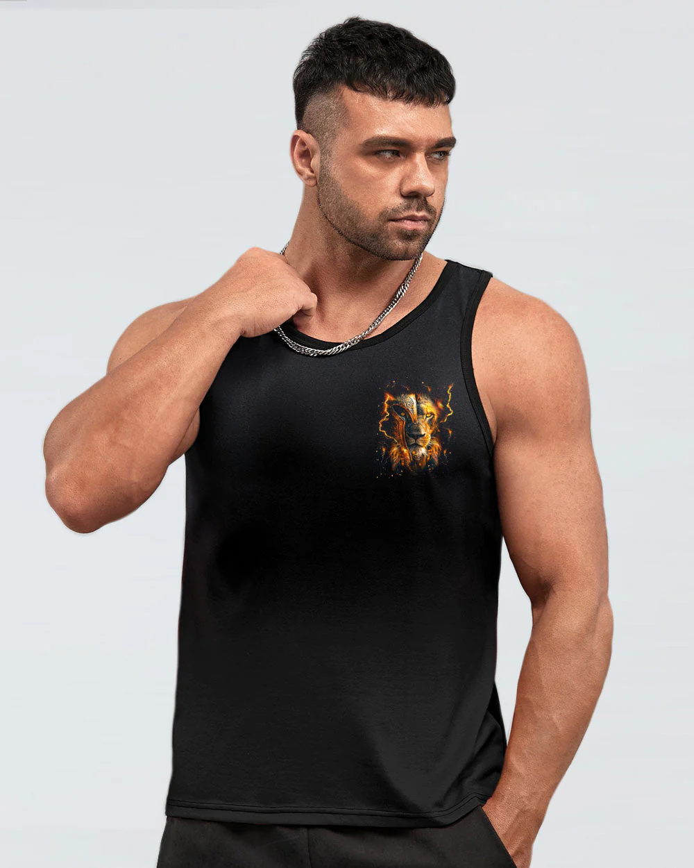 A Warrior Of Christ Lion Men's All Over Print Shirt - Yhhn0702251 - Image 15