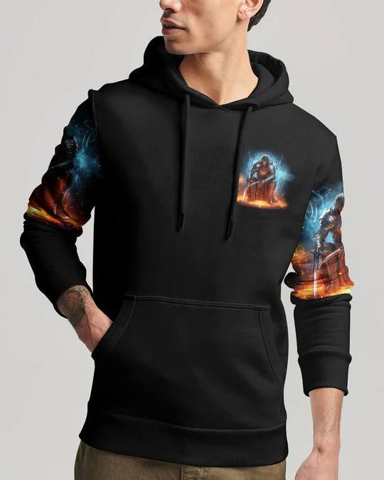 A Warrior Of Christ - Men's All Over Print Shirt - AT407014 - Image 3
