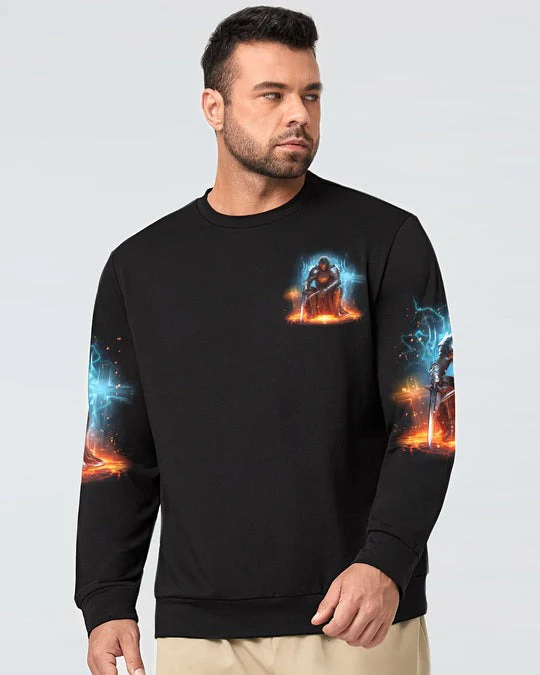 A Warrior Of Christ - Men's All Over Print Shirt - AT407014 - Image 5