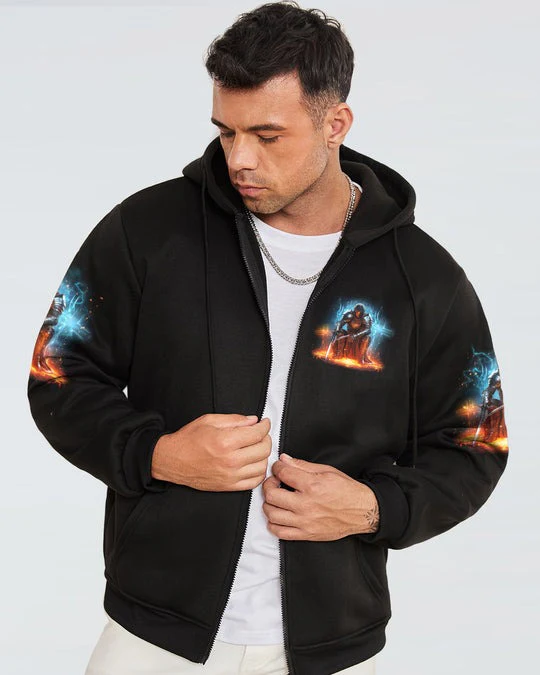 A Warrior Of Christ - Men's All Over Print Shirt - AT407014 - Image 7