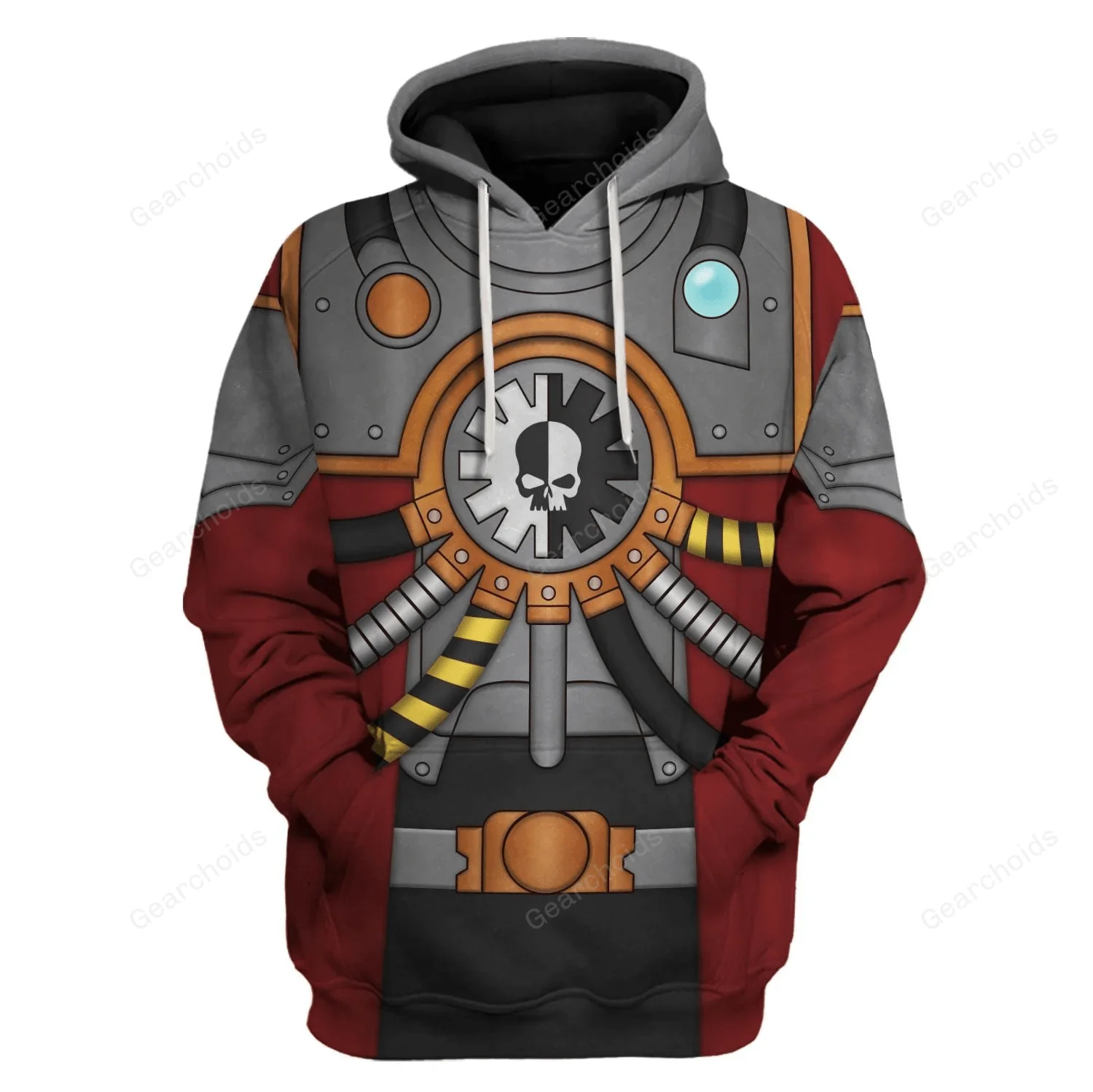 Warhammer Adeptus Mechanicus - Costume Cosplay Hoodie Sweatshirt Sweatpants CSWRH035 - Image 2