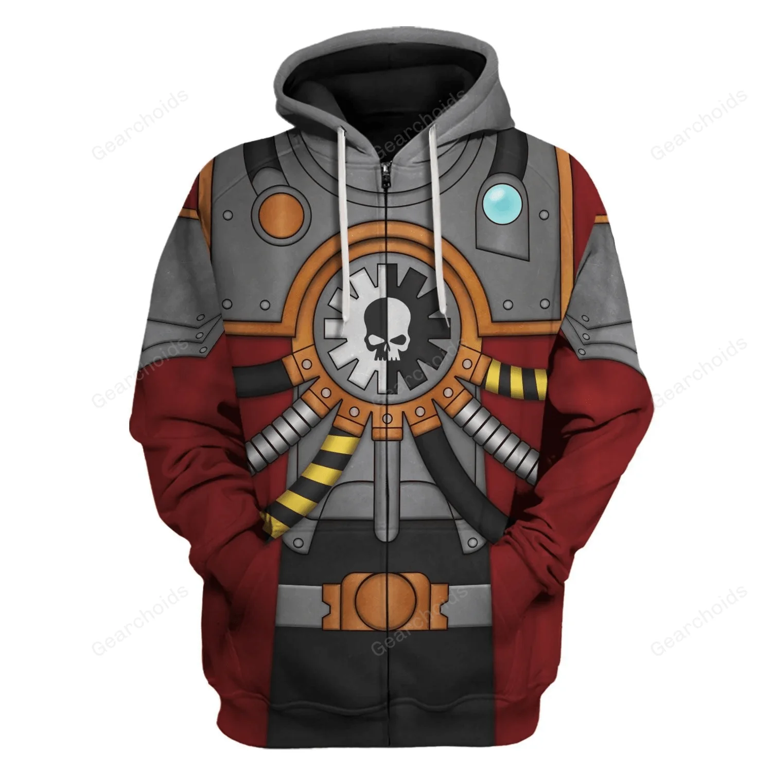 Warhammer Adeptus Mechanicus - Costume Cosplay Hoodie Sweatshirt Sweatpants CSWRH035 - Image 3