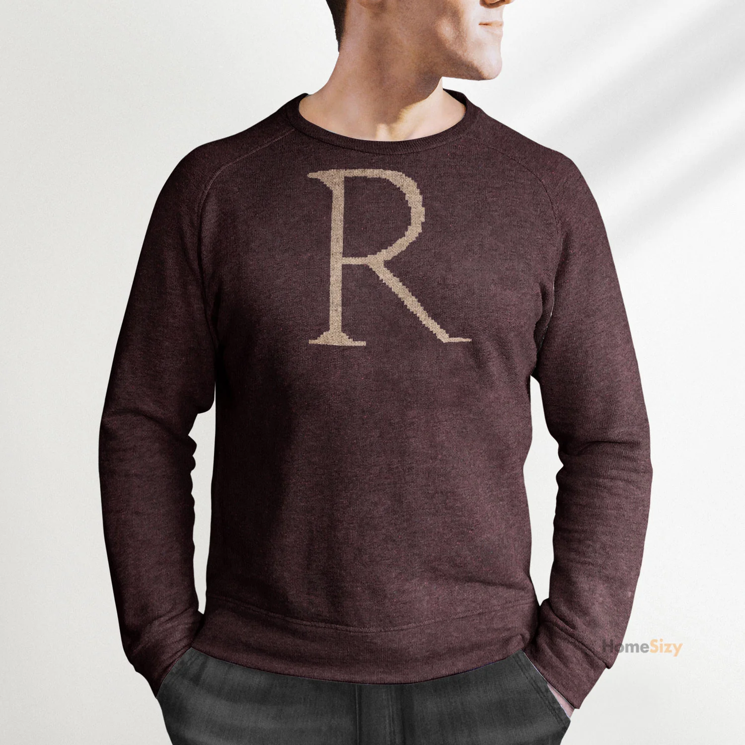 Adult Ron Weasley R Ugly Christmas Sweater - Gift for Dad, Grandpa, Husband - Image 4