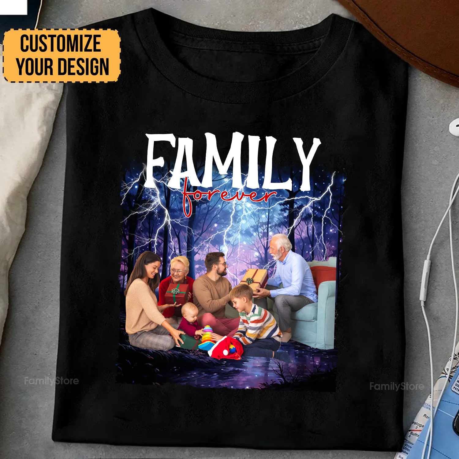 Adventure In The Horrible Forest - Gift For Family Members, Friends - Personalized Shirt NA94 - Image 2