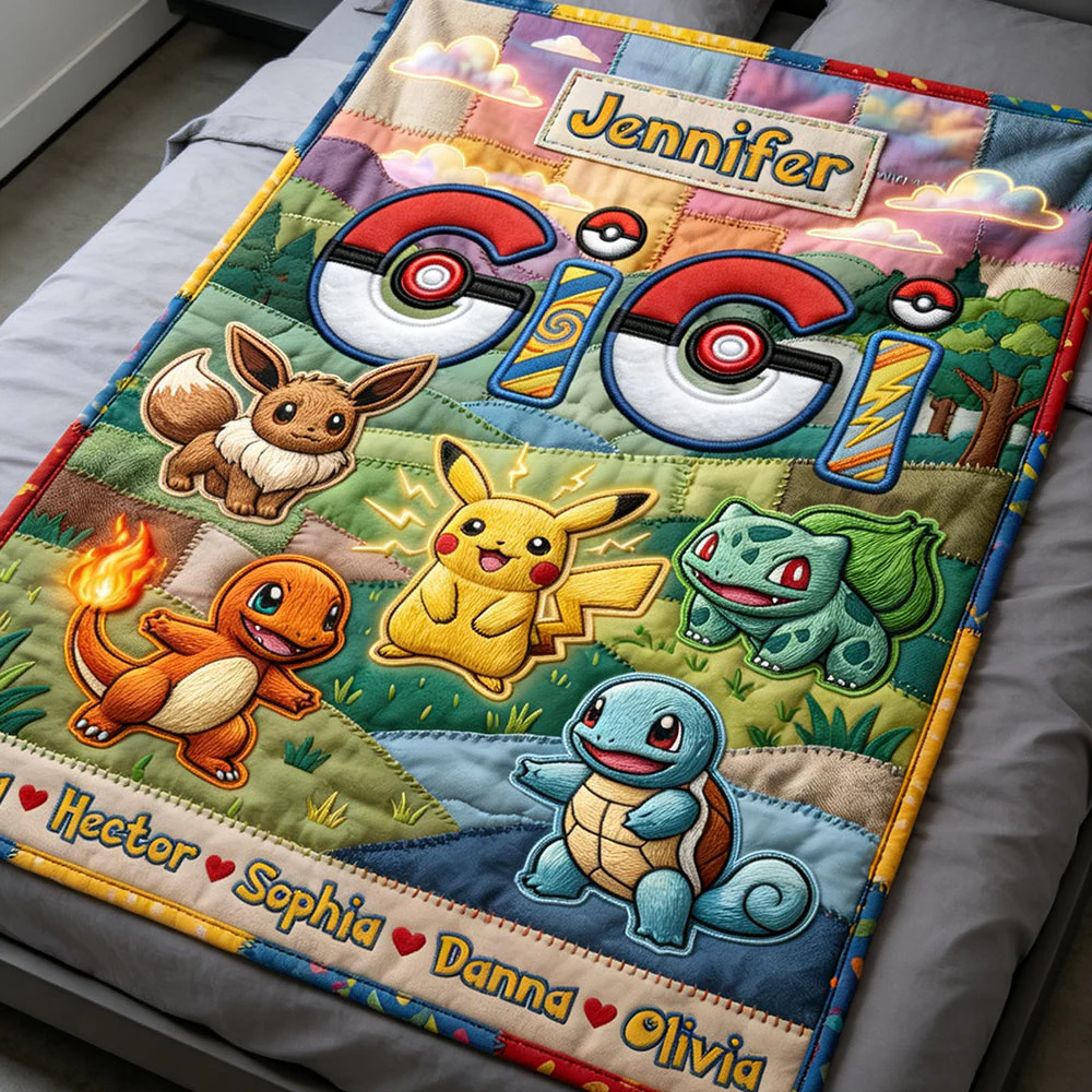 Adventure Mom - Personalized Blanket - Gift For Mom, Movie Fans NL122 - Image 2